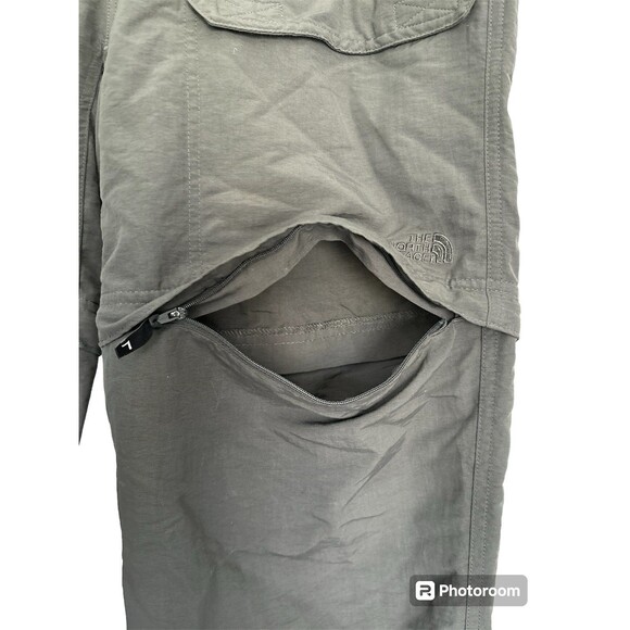 The North Face Men’s Convertible Performance Pants Gray Sz Large/Short - Picture 6 of 12